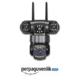 1-Çift Lens WiFi PTZ 6MP Akıllı Kablosuz Güvenlik Kamerası – V380 Pro perpaguvenlik.com