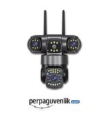 1-Çift Lens WiFi PTZ 6MP Akıllı Kablosuz Güvenlik Kamerası – V380 Pro perpaguvenlik.com