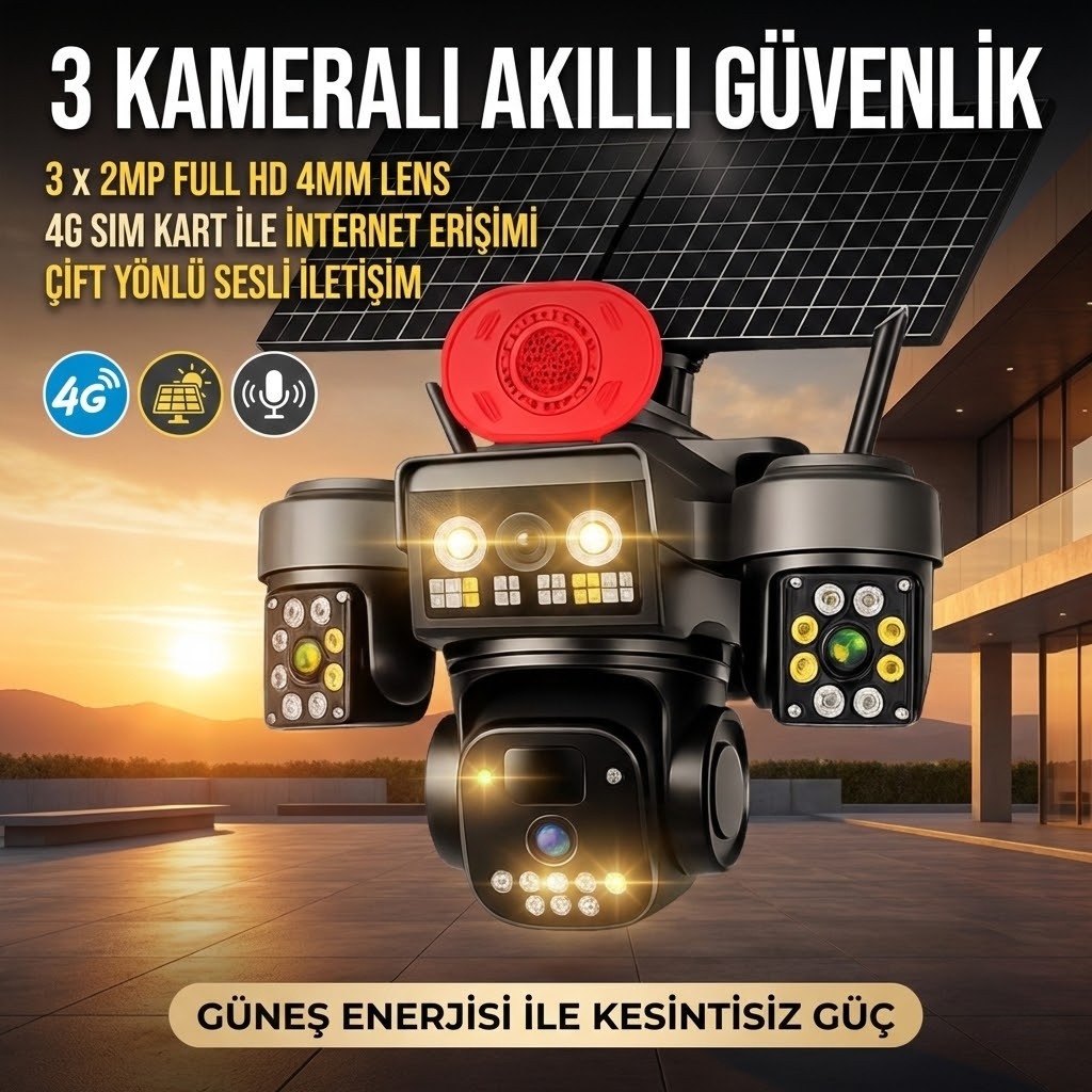 ON4-4G 4G Solar Panelli PTZ Kamerası img-10 perpaguvenlik.com