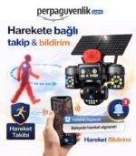 3 Kameralı 4G Güneş Enerjili Güvenlik Kamerası | Full HD, IP67, Çift Yönlü Ses, VeeSky - Görsel 5