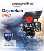 3 Kameralı 4G Güneş Enerjili Güvenlik Kamerası | Full HD, IP67, Çift Yönlü Ses, VeeSky - Görsel 9