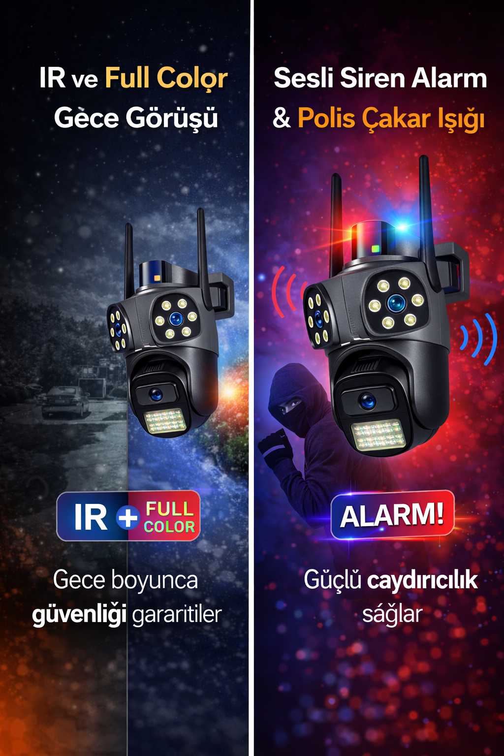 RX-35 AI WiFi 3 Kameralı 6MP Full HD PTZ Güvenlik Kamerası img12 perpaguvenlik.com.jpg