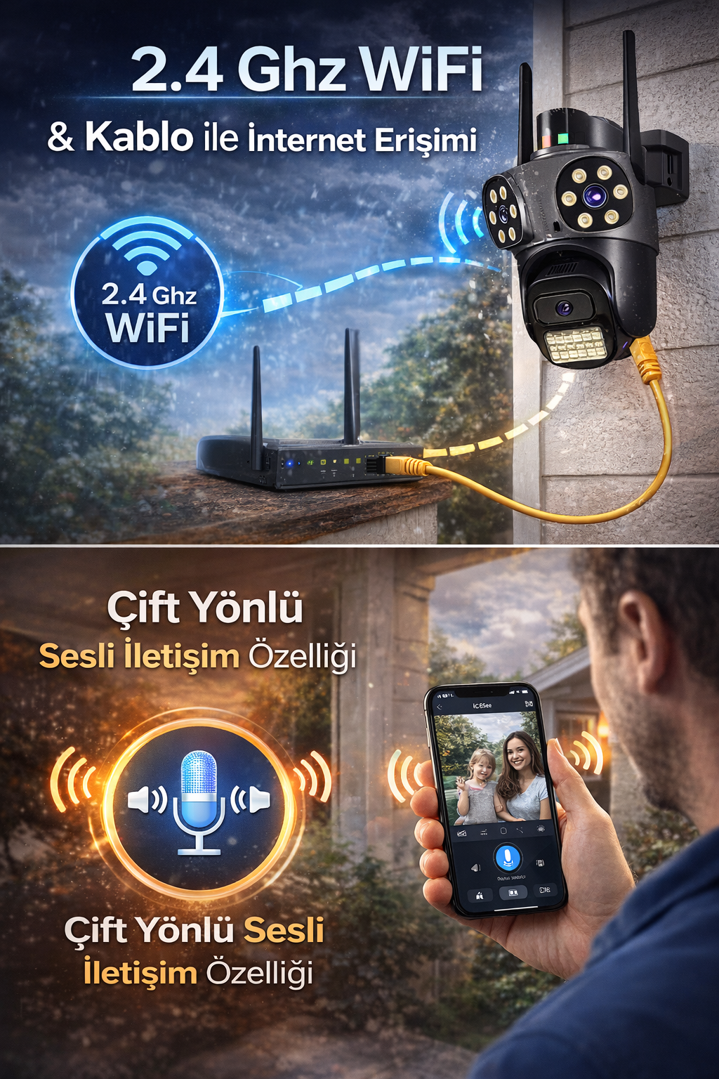 RX-35 AI WiFi 3 Kameralı 6MP Full HD PTZ Güvenlik Kamerası img14 perpaguvenlik.com.jpg