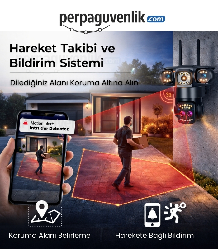 ON-SG2330-ZOOM WİFİ 6MP 3Kameralı 10X Optik Zoom Full Color Gece Görüşlü IP67 PTZ Kamerası img11 perpaguvenlik.com