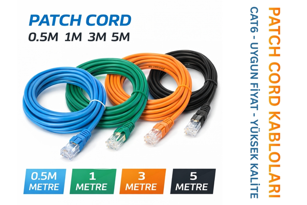PATCH CORD Kabloları Banner perpaguvenlik.com