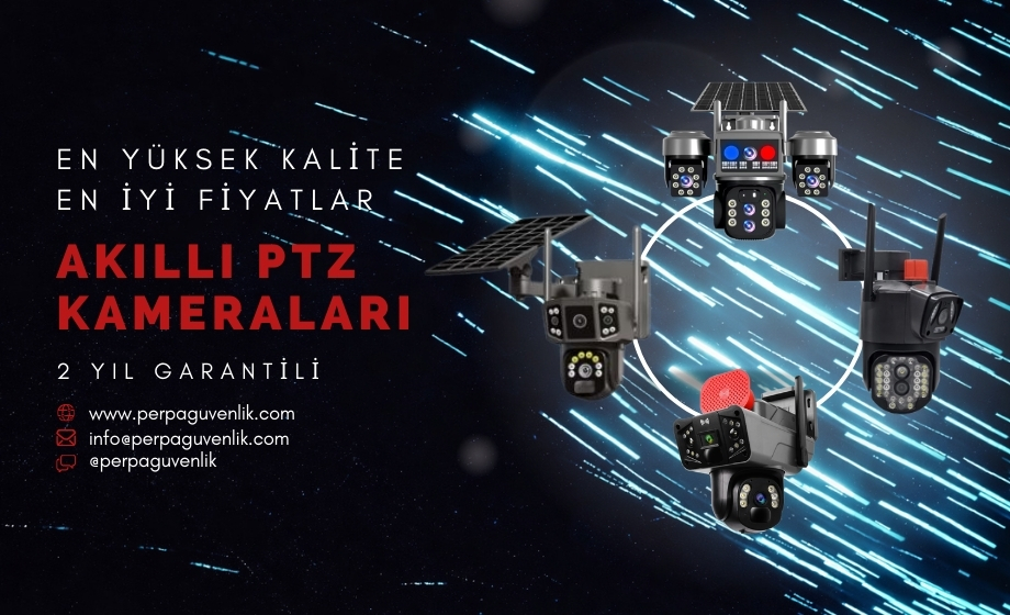 PTZ Kamerası Çeşitleri Banner perpaguvenlik.com