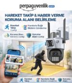 RX-23AI 2 Kameralı 6MP 3.6mm Lens WiFi PTZ Güvenlik Kamerası | Full Color Gece Görüşlü IP67 Dış Mekan İCSee - Görsel 3